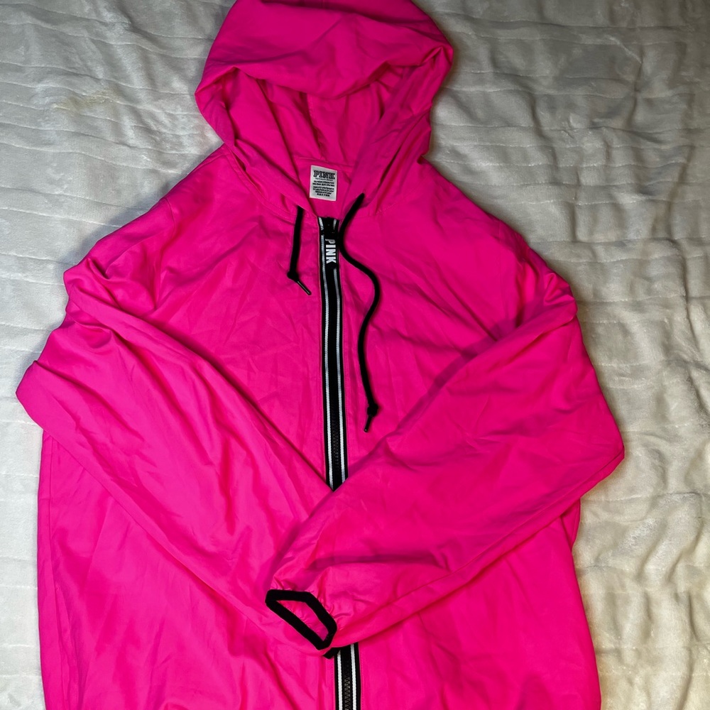PINK Victoria's Secret Zip Up Windbreaker
